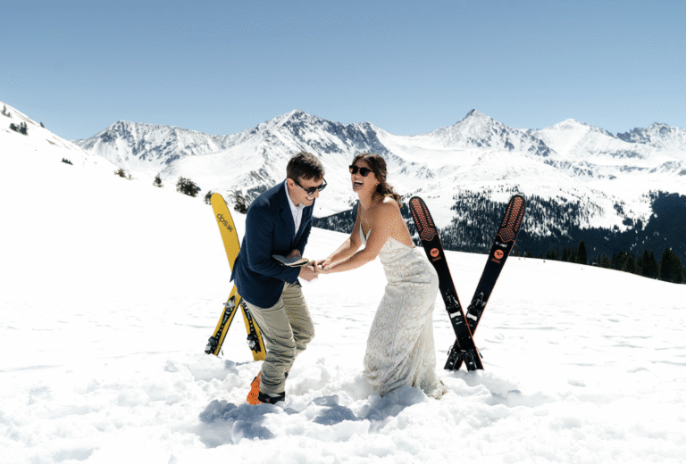 Colorado Ski Elopement