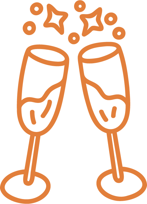 cheering glasses image