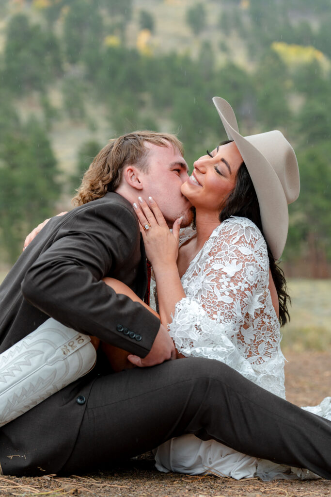 Colorado Outdoor Mountain Wedding